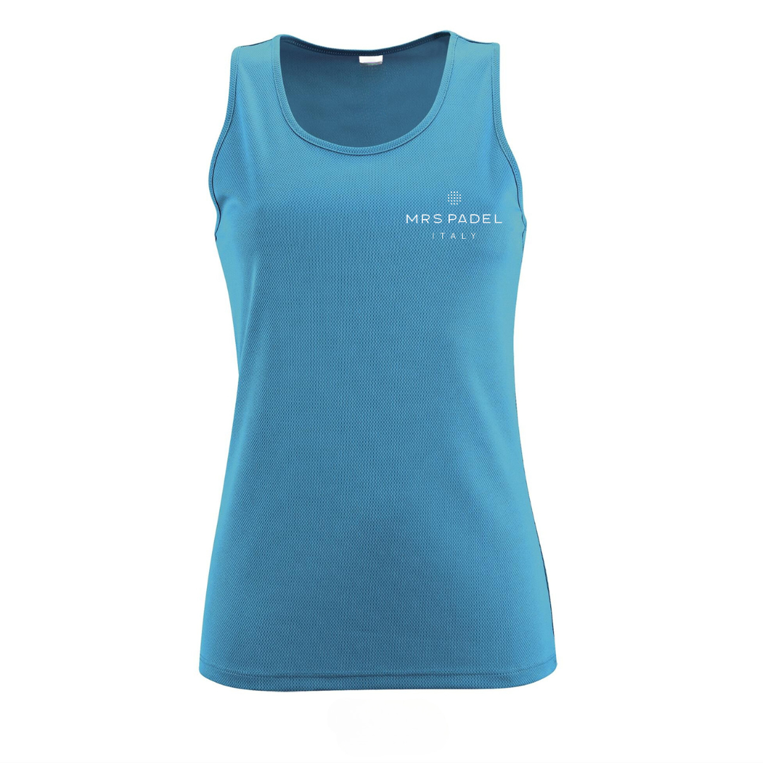 Padel Singlet Ice Blue