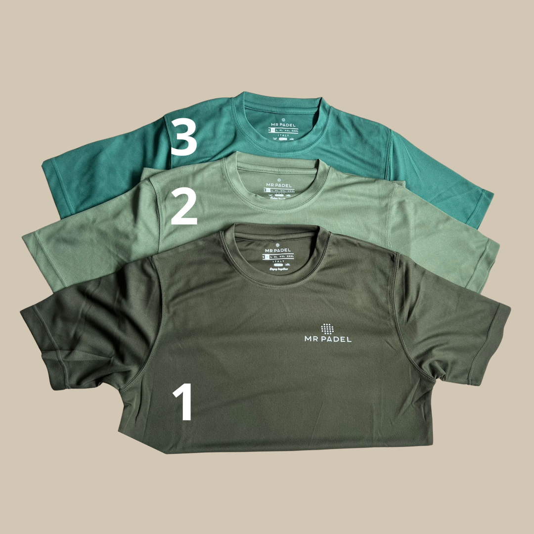 Mr Padel Parma Shirt Olive Green