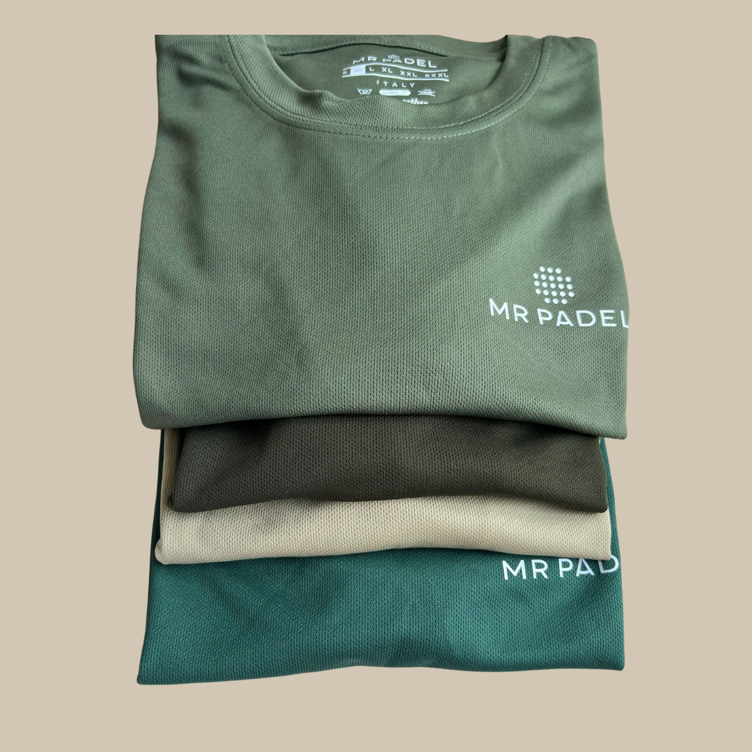 Mr Padel Parma Shirt Olive Green