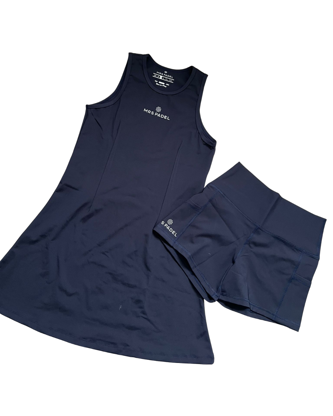 Mrs Padel Roma Jurk Donkerblauw