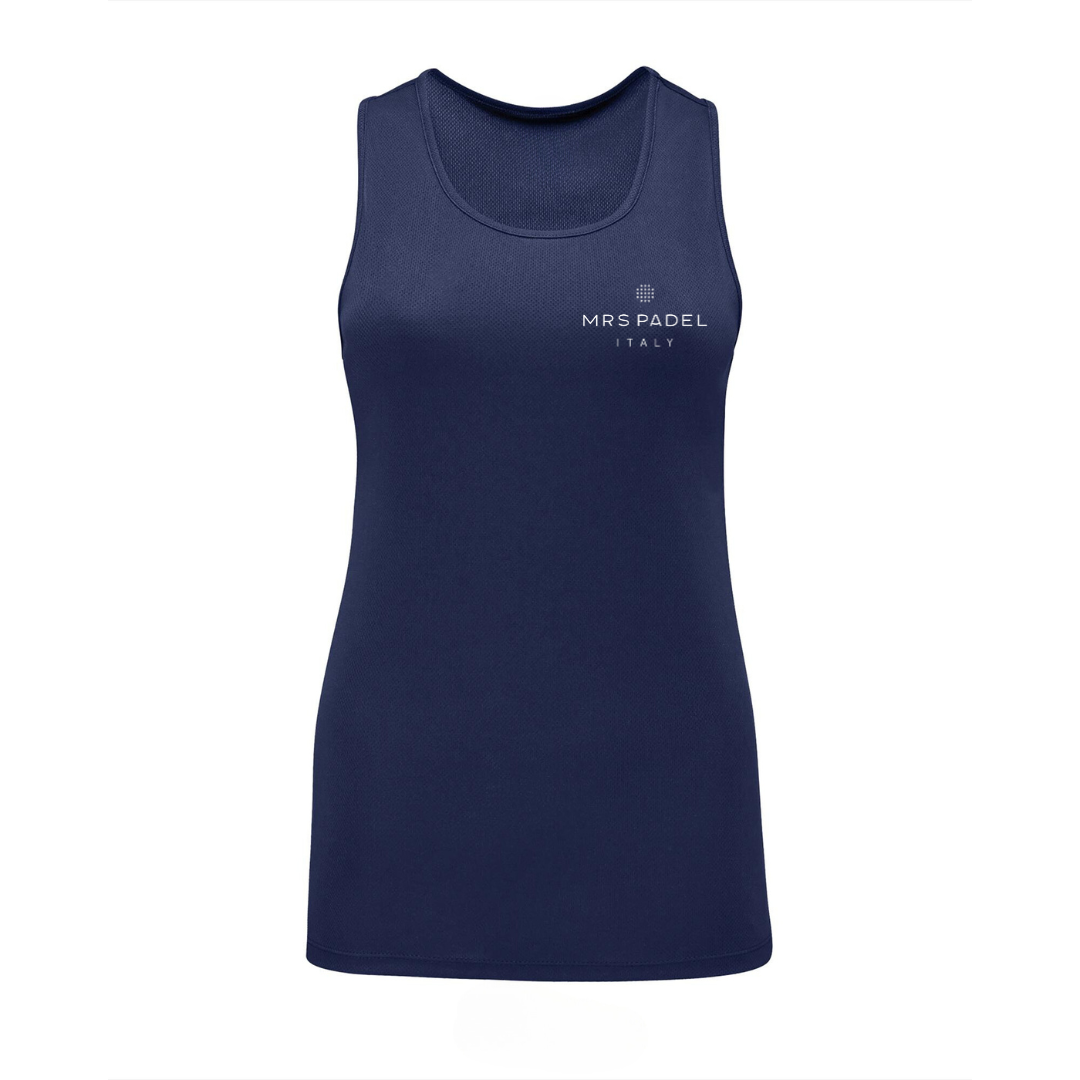 Canotta Padel Blu Navy