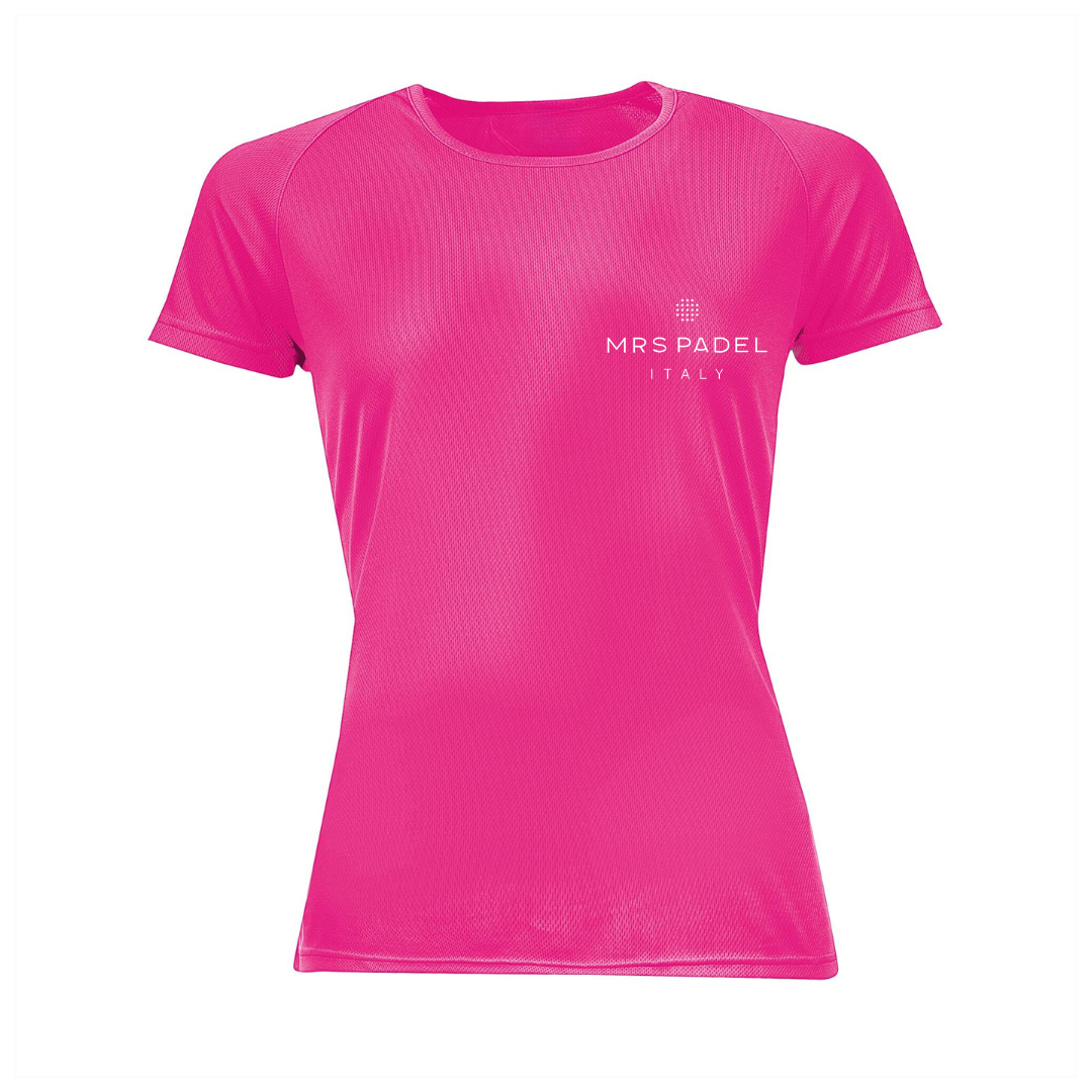Padel Shirt Neon Pink