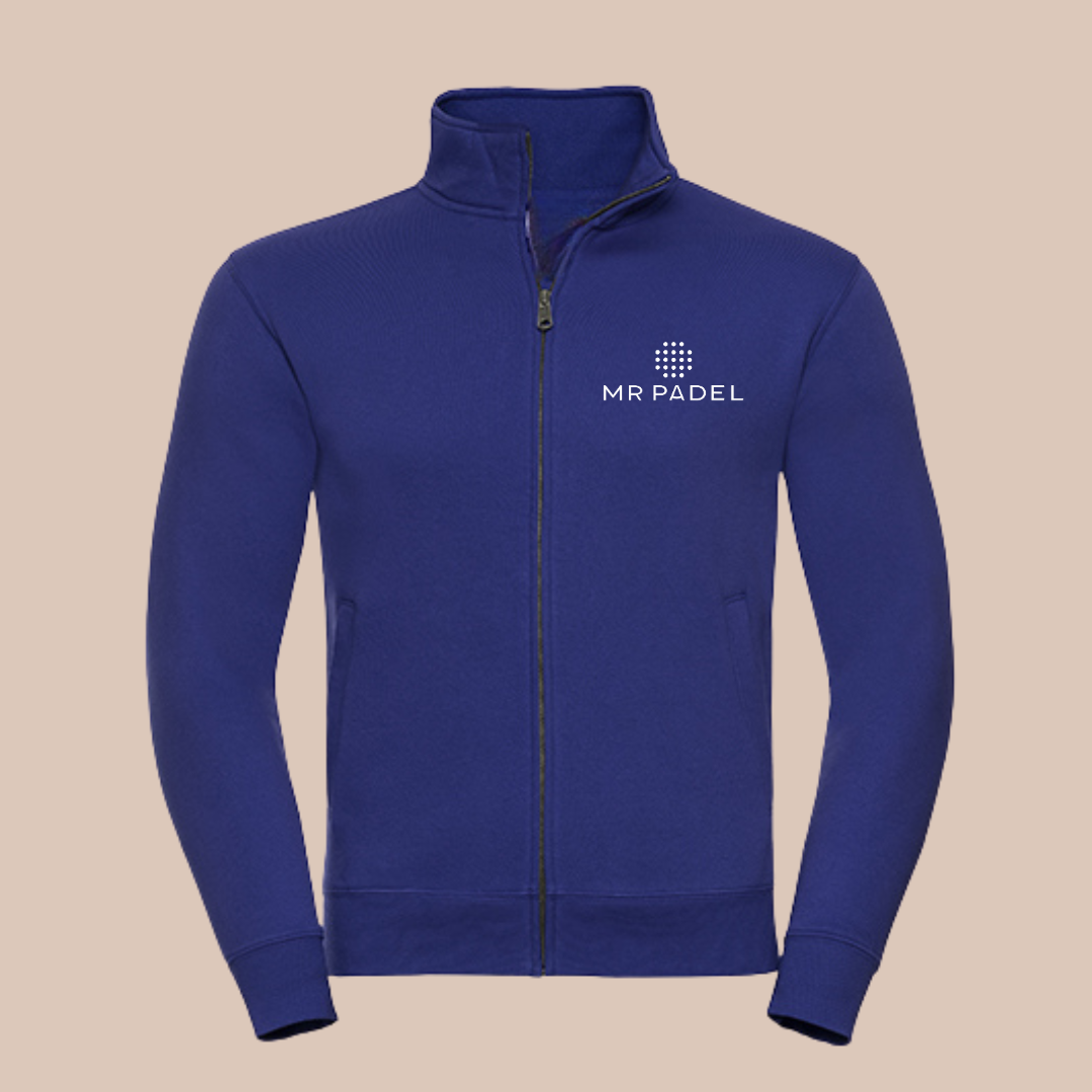 Full-Zip Trainingsjack Rome Azzurro blauw