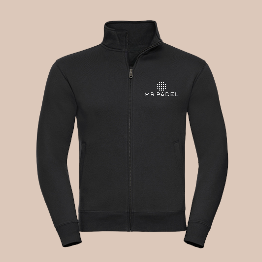 Full-Zip Trainingsjack Rome Zwart
