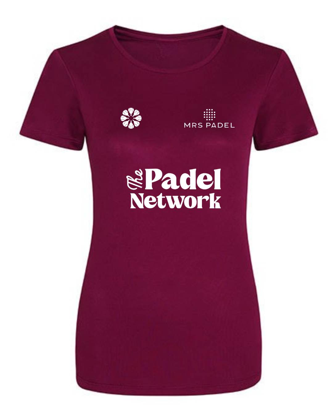 TPN- Mrs Padel Parma Bordeaux shirt