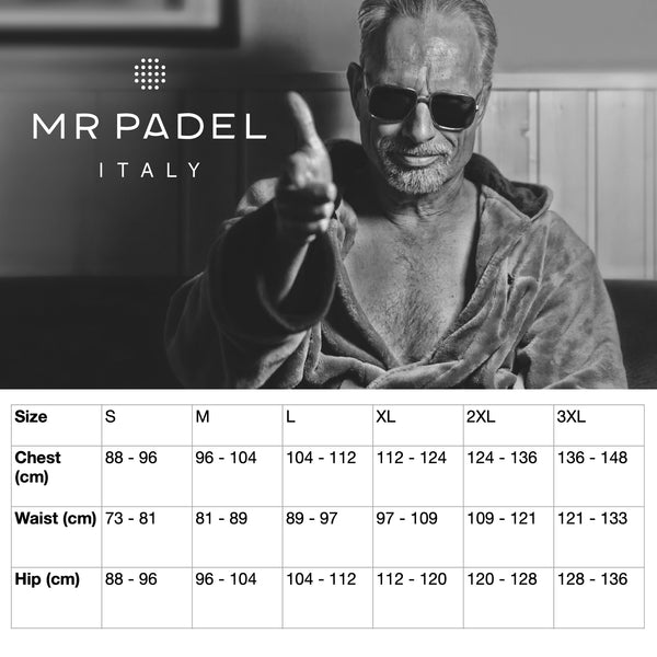 Mr Padel - White - Men's Padel Shirt