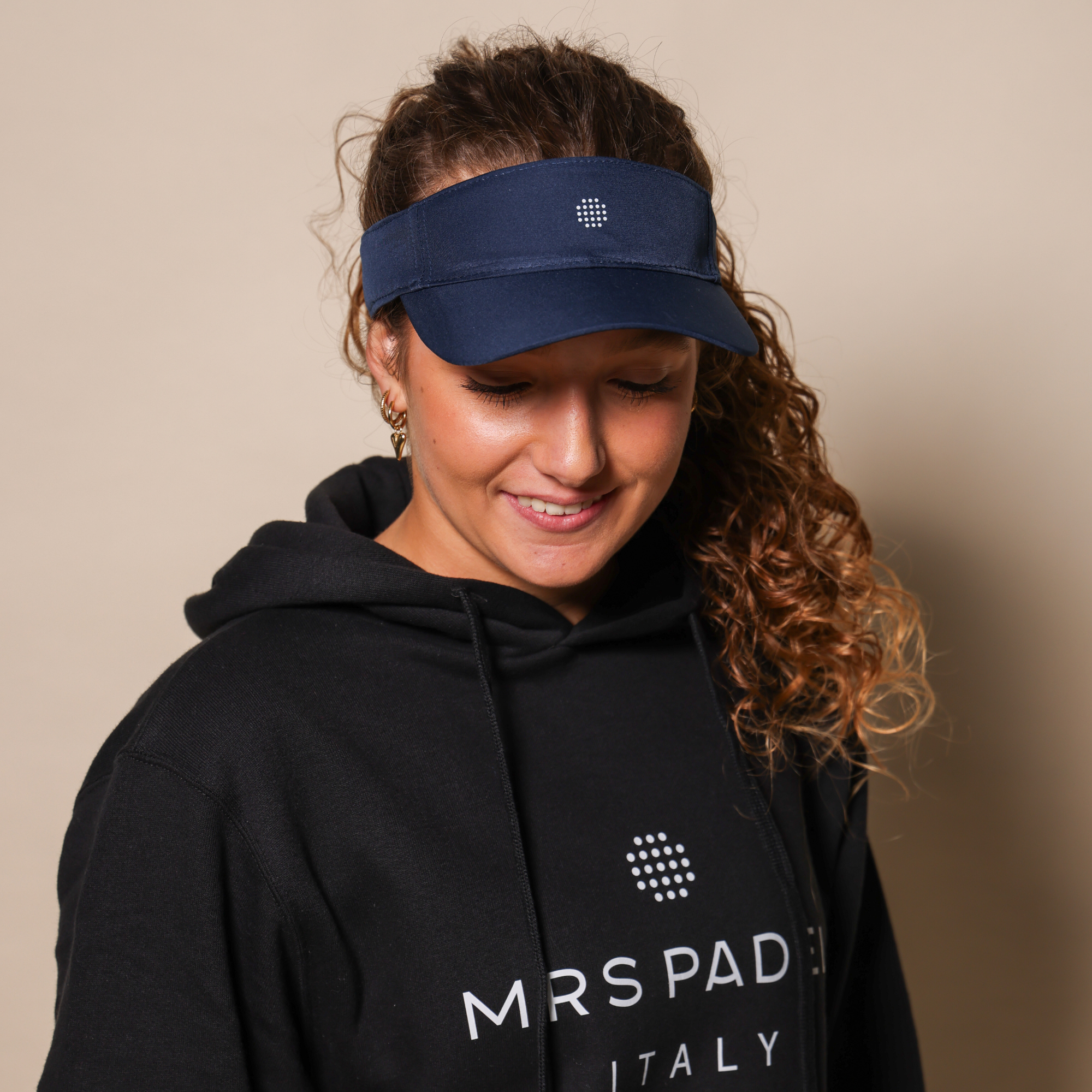 Sun visor dark blue