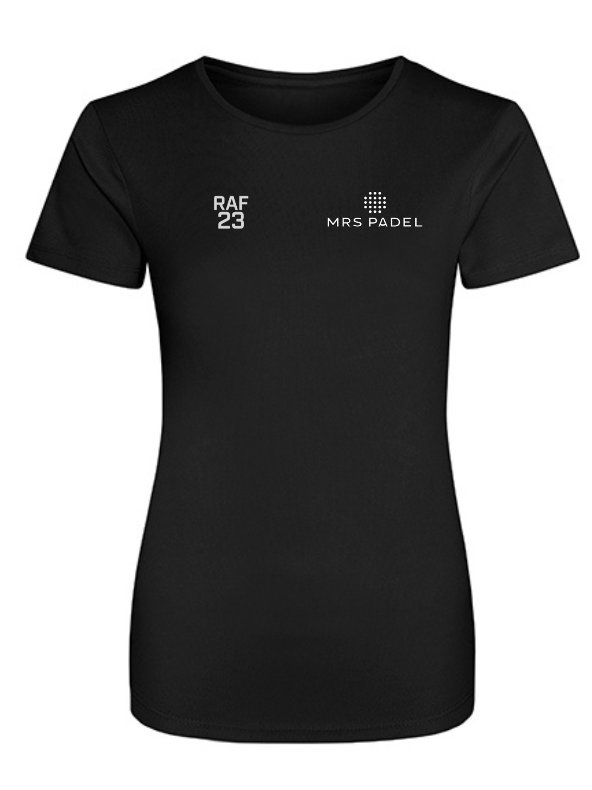 RAF23 Zwart Dames Padelshirt