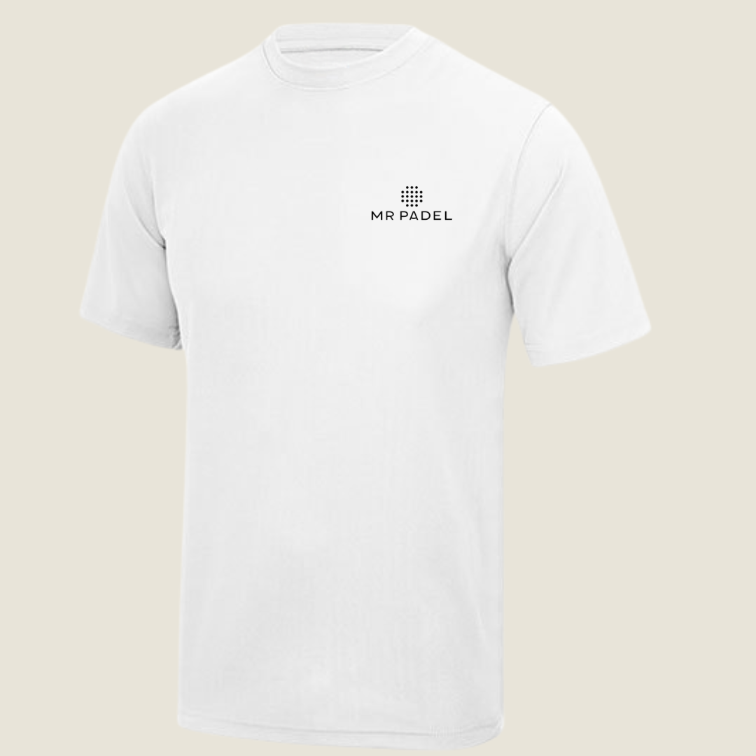 Kids Padel Shirt White