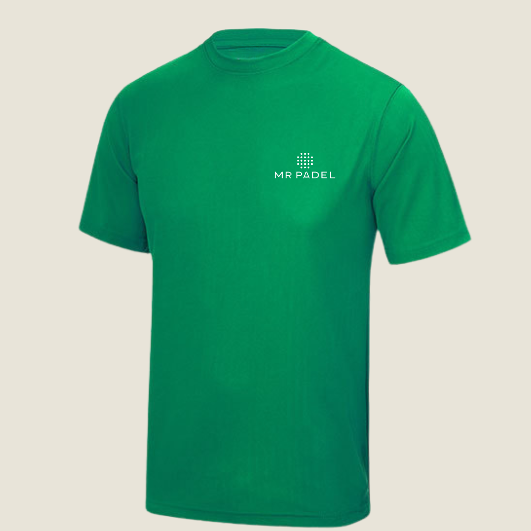 Kids Padel Shirt Green
