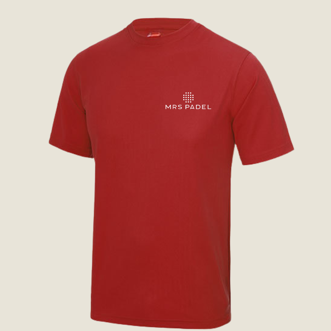 Kids Padel Shirt Red