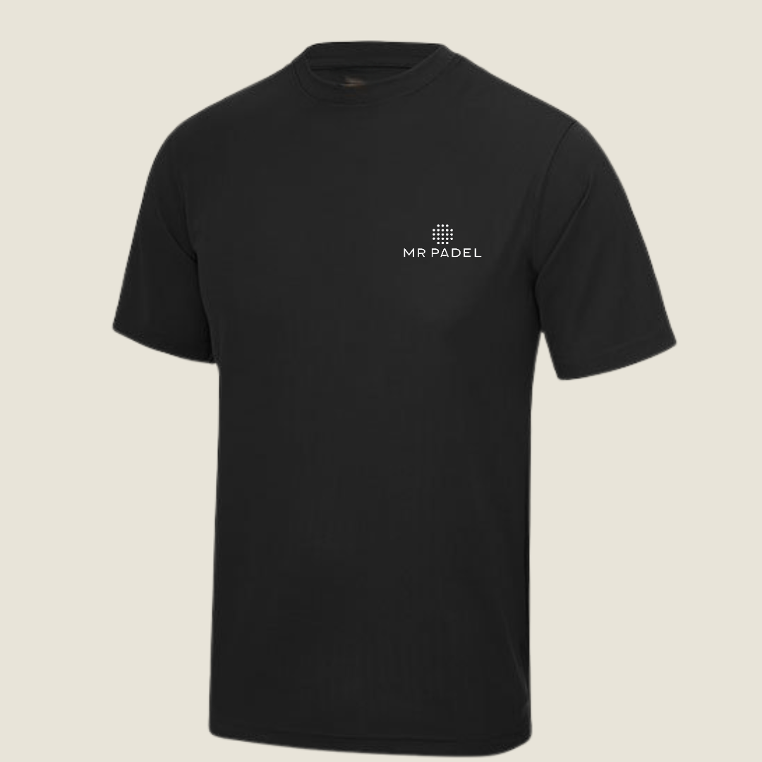 Kids Padel Shirt Black