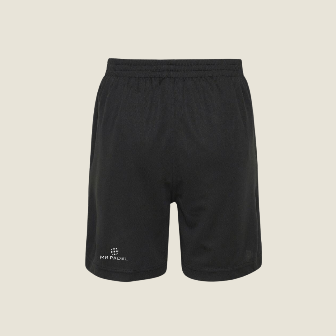 Kids Padel Shorts Black