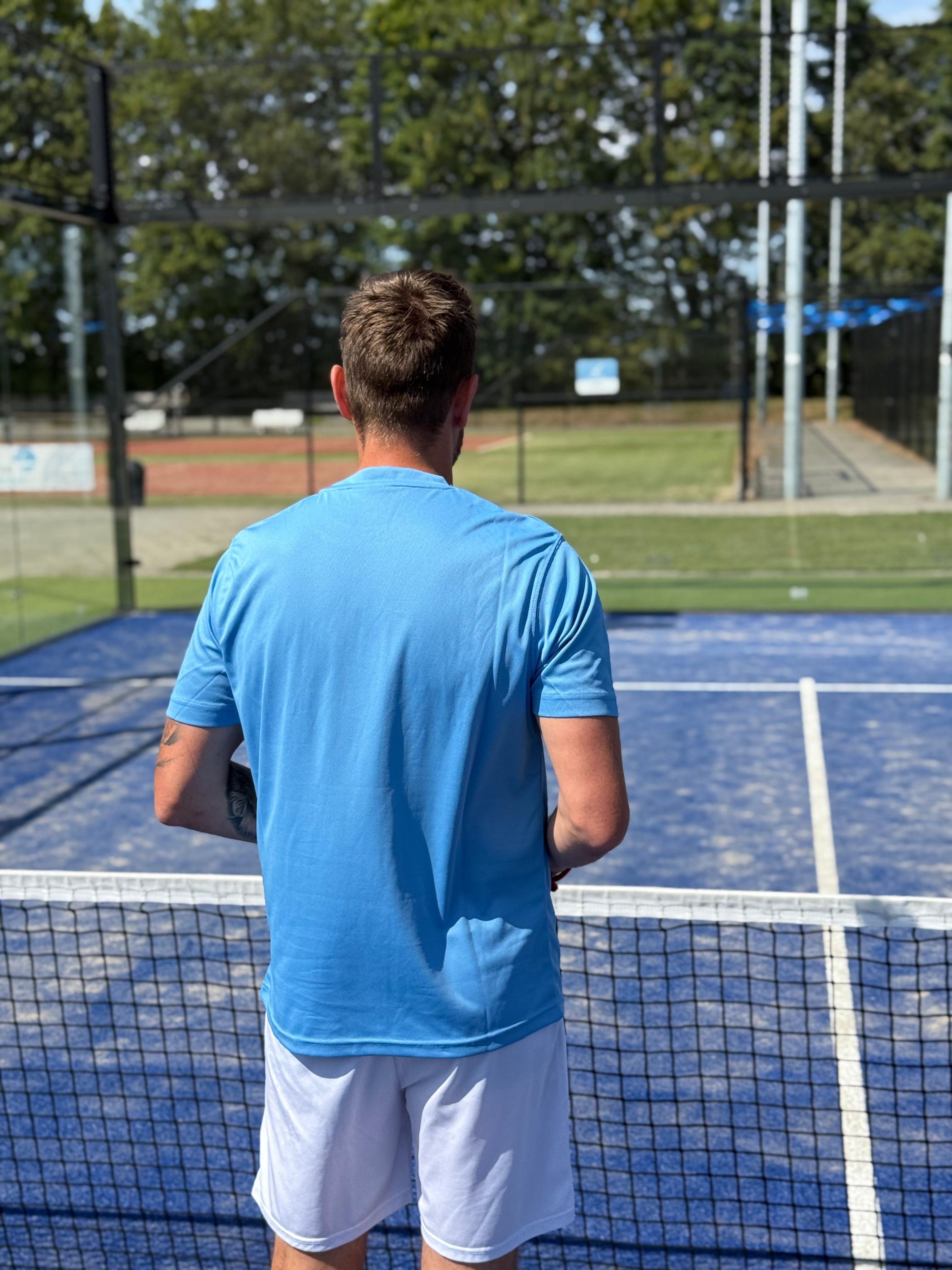 Mr Padel Parma Shirt Sky blue
