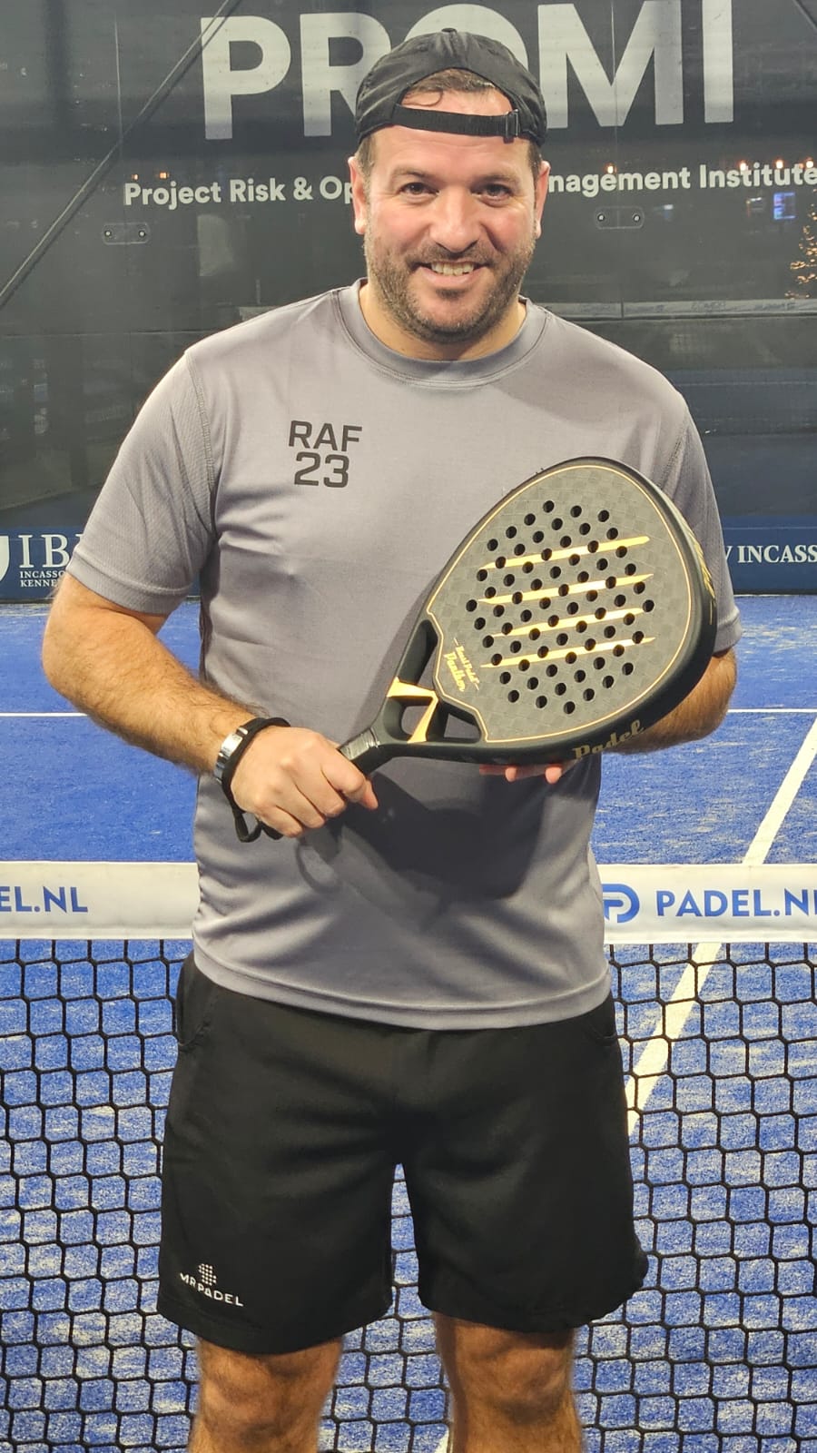 RAF23 Grijs Padelshirt