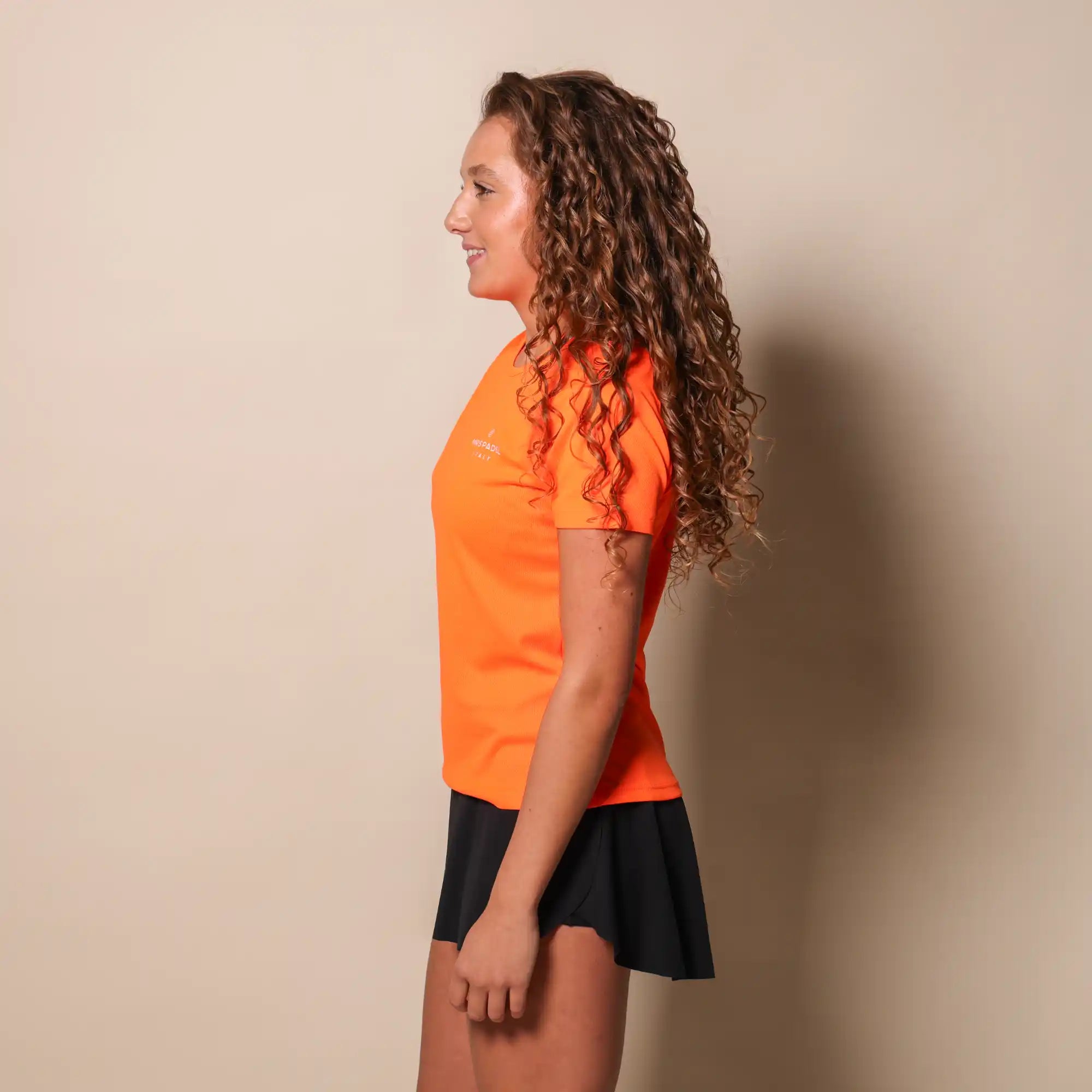 Padel Shirt Neon Orange