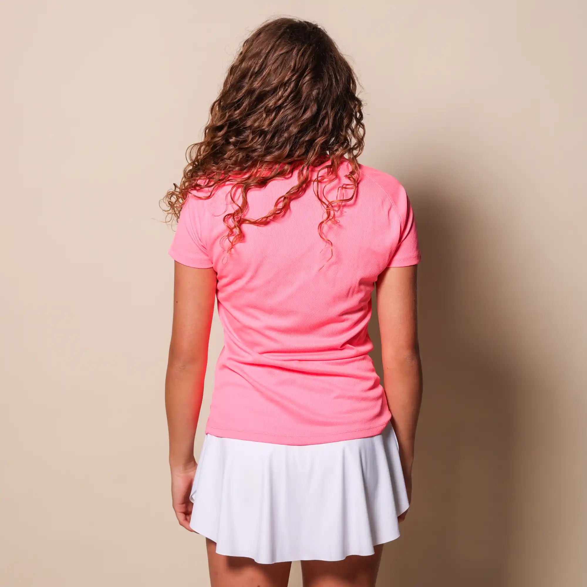 Padel Shirt Neon Pink