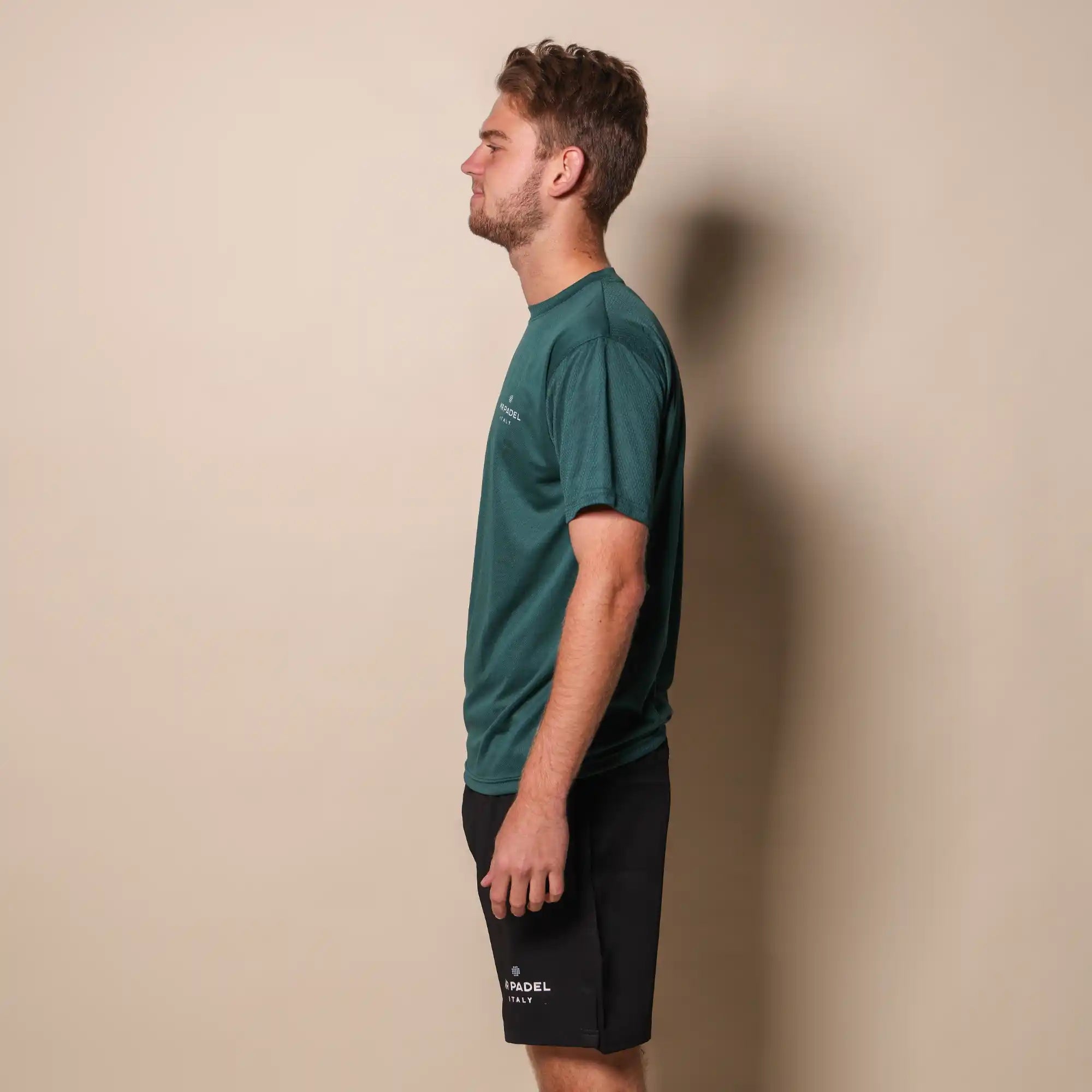 Padel shirt Slim fit Dark Green