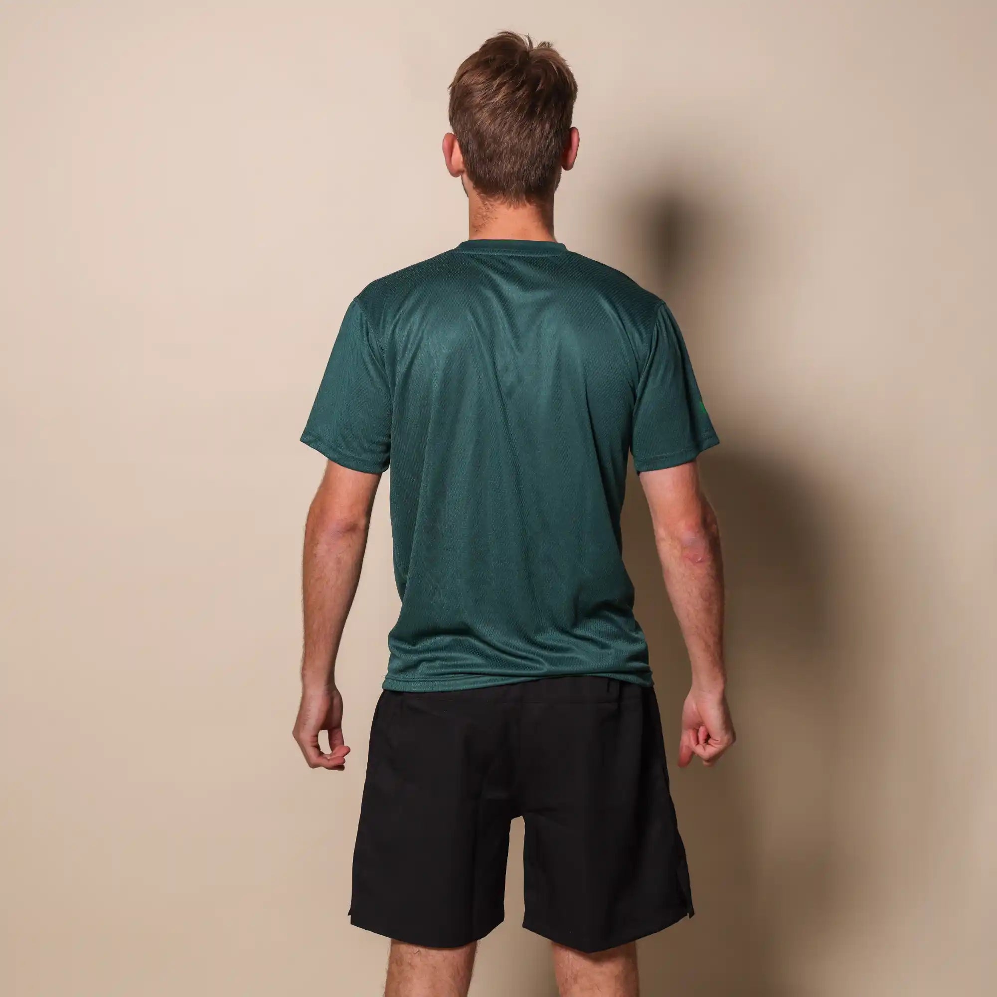 Padel shirt Slim fit Dark Green