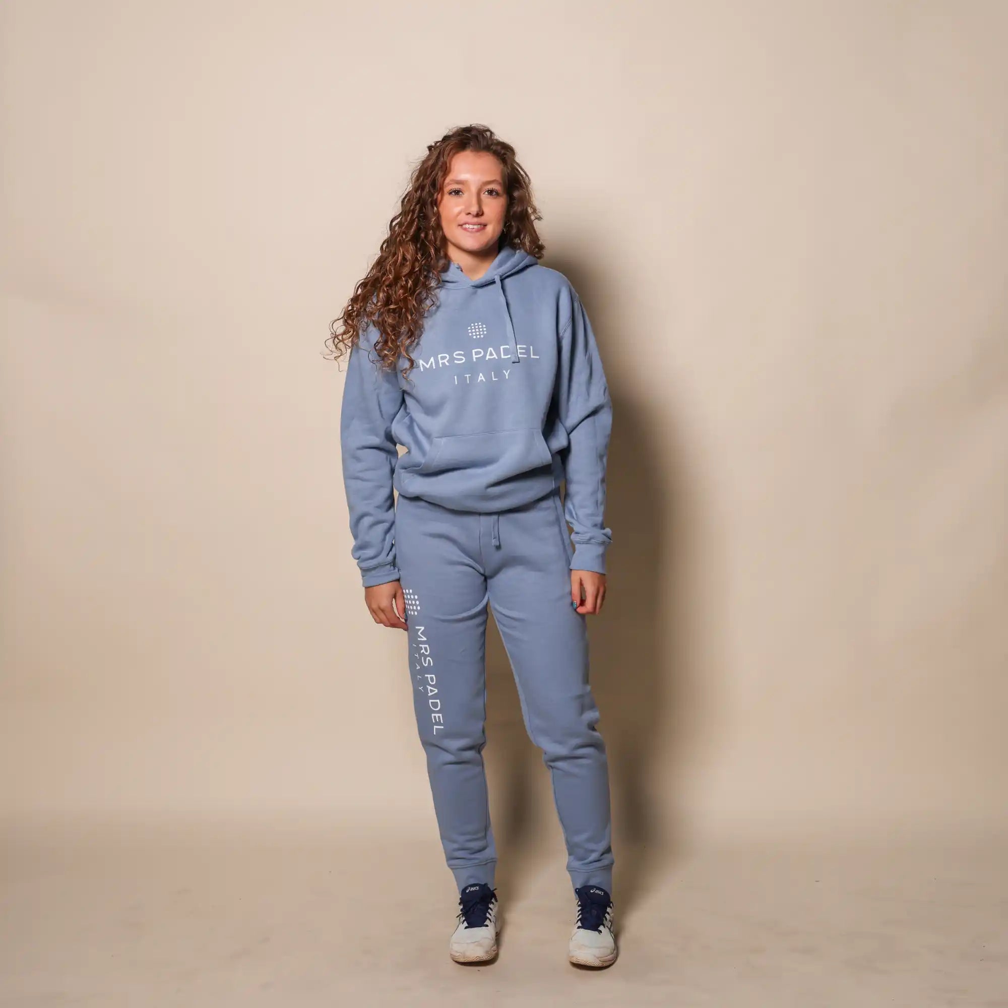 Hoodie Mrs Ice blue