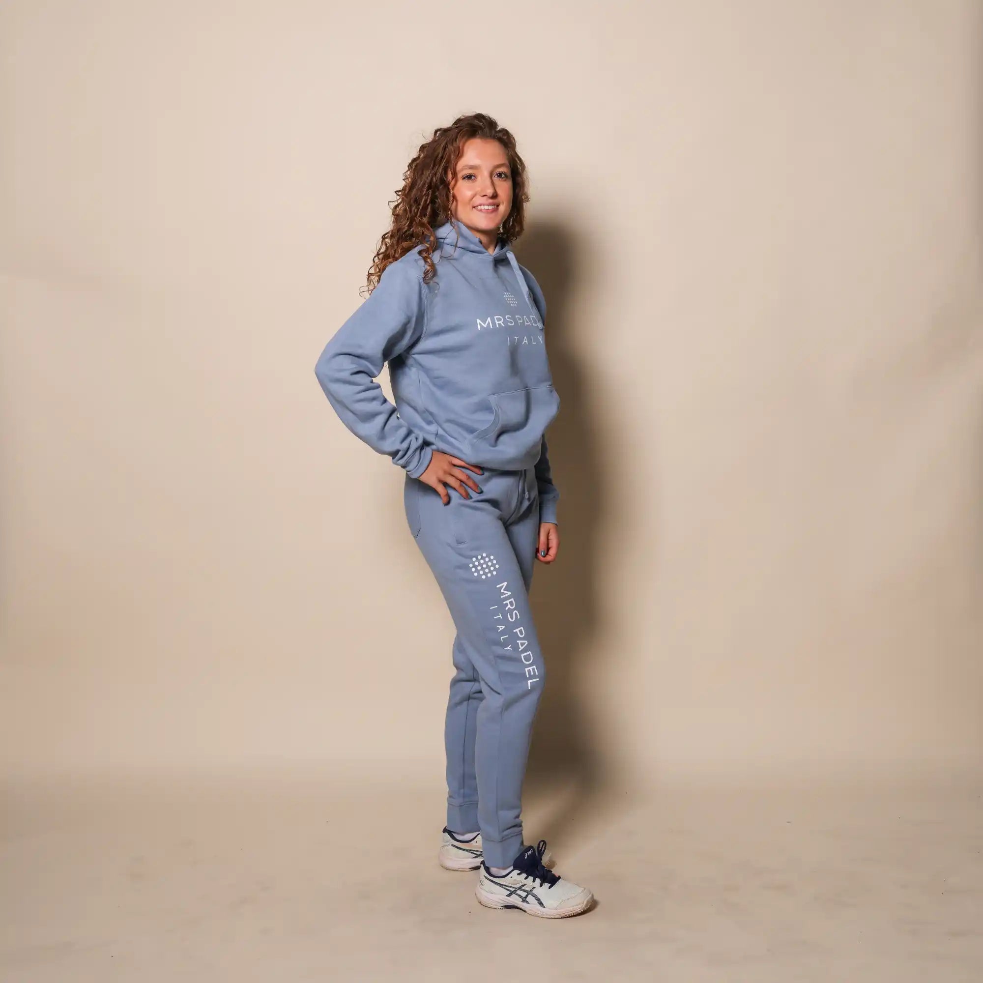 Hoodie Mrs Ice blue