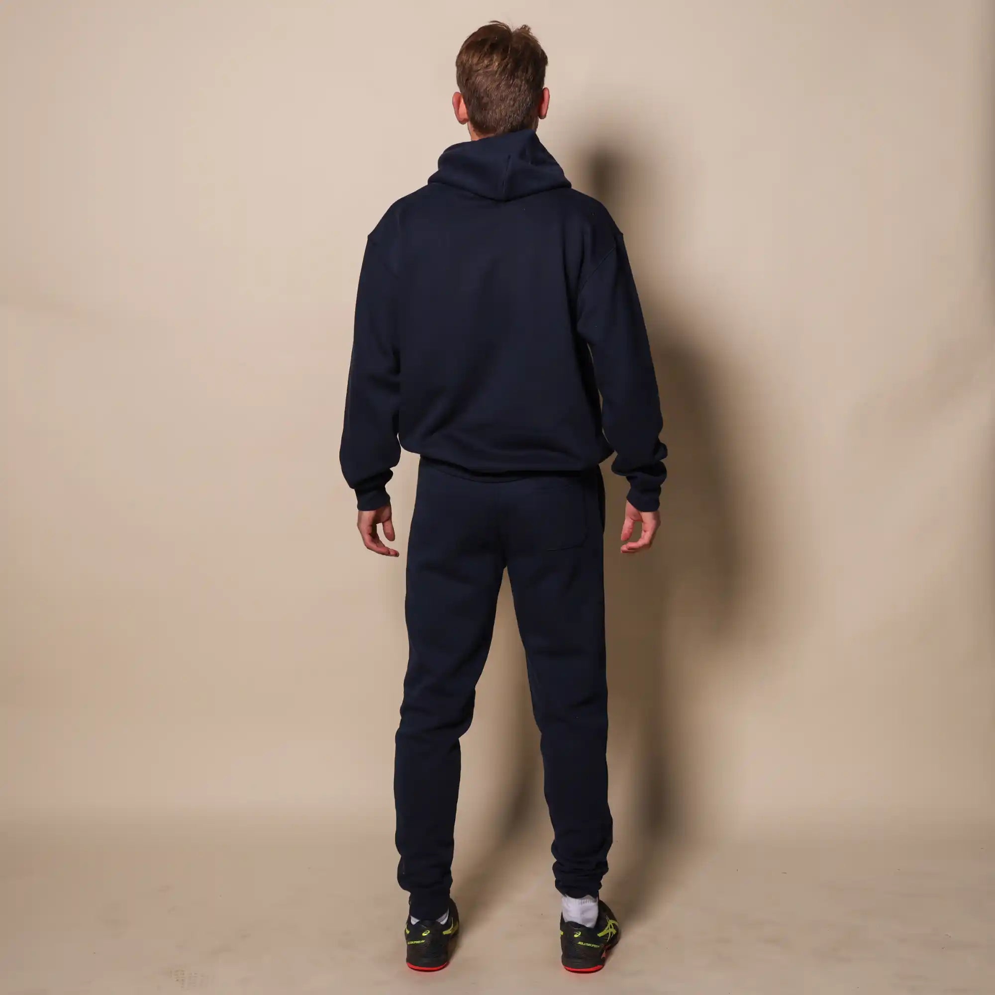Felpa con cappuccio Mr Blu Navy