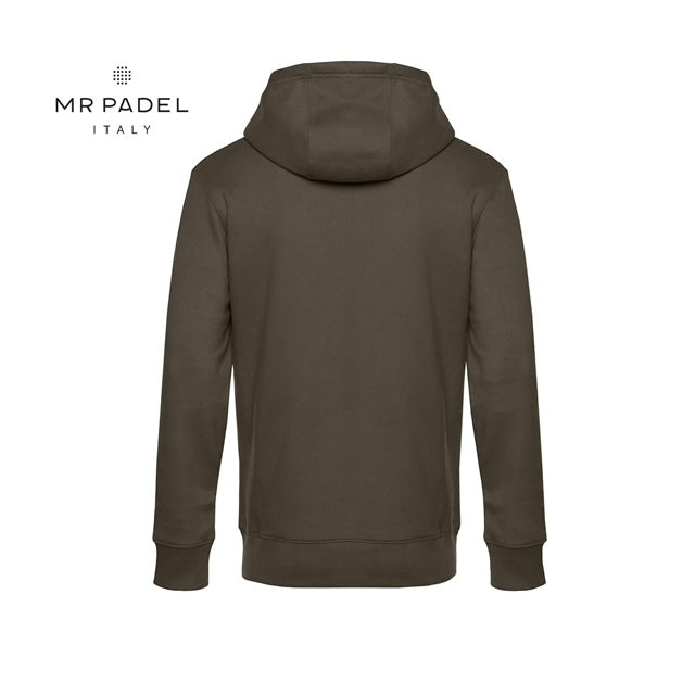 Felpa con cappuccio Mr Dark Green