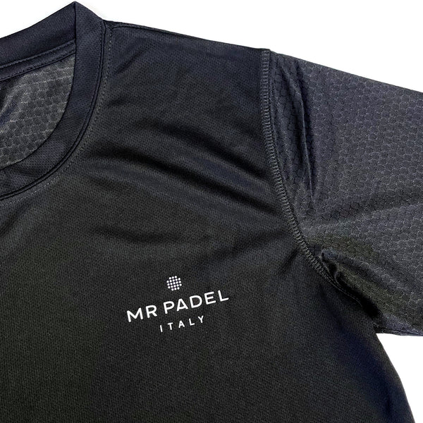 Mr Padel - Black - Men's Padel Shirt