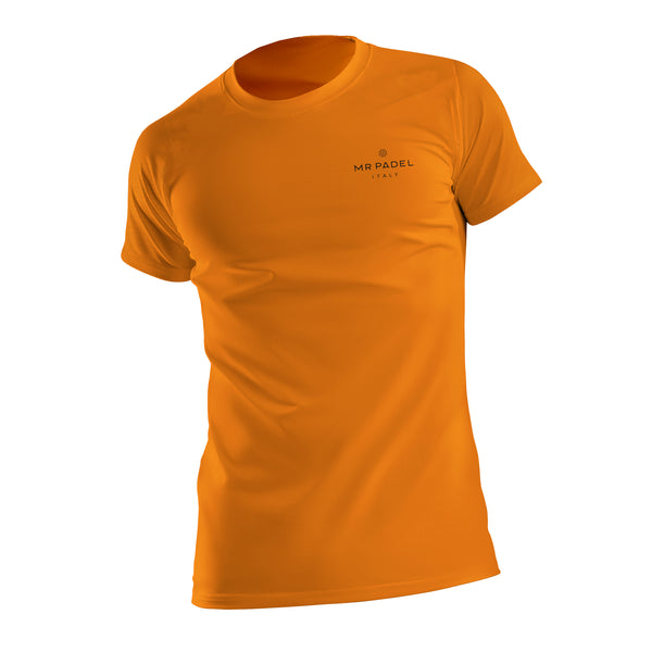 Mr Padel - Neon Orange - Men's Padel Shirt