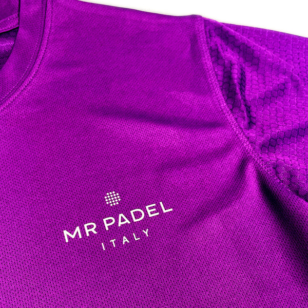 Mr Padel - Purple - Men's Padel Shirt