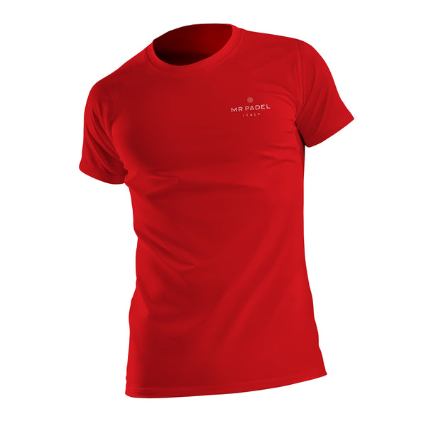 Mr Padel - Red - Men's Padel Shirt