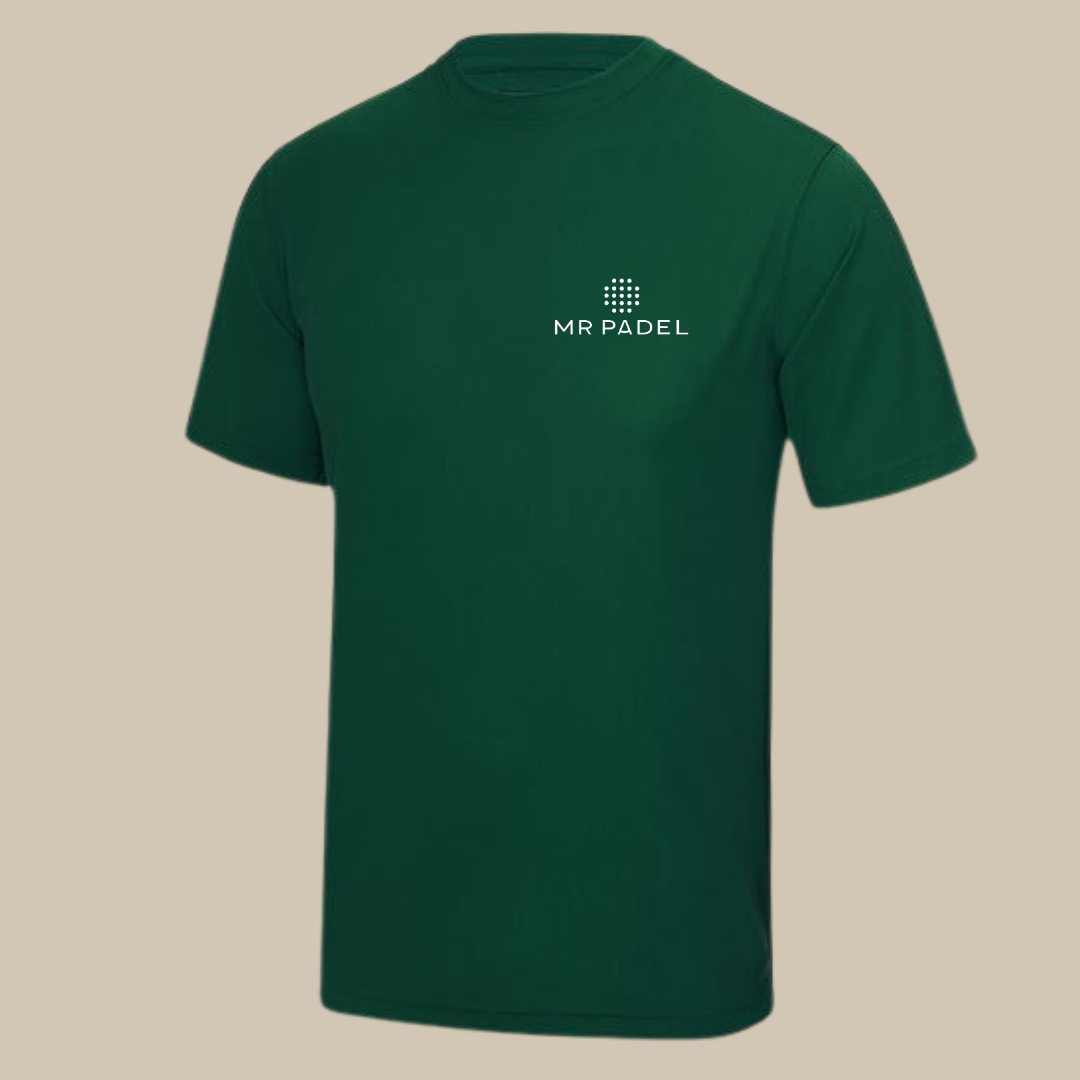 Mr Padel Parma Shirt Donker Groen