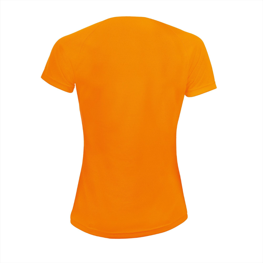 Padel Shirt Neon Oranje