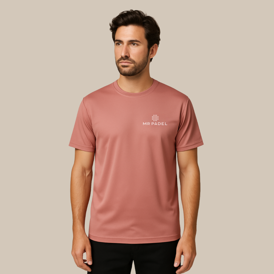 Mr Padel Parma Shirt Oud Roze