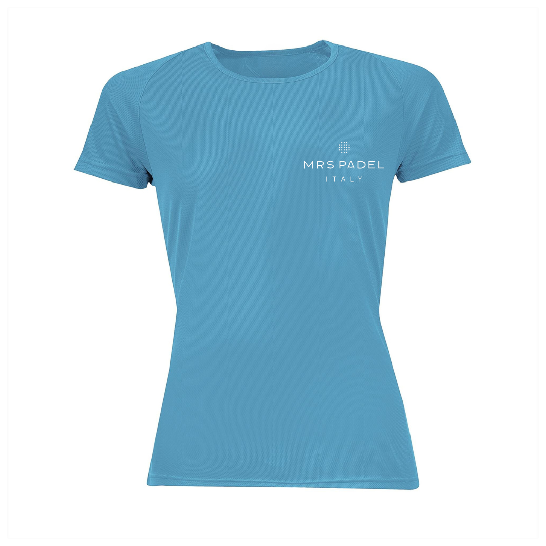 Padel Shirt Ice Blauw