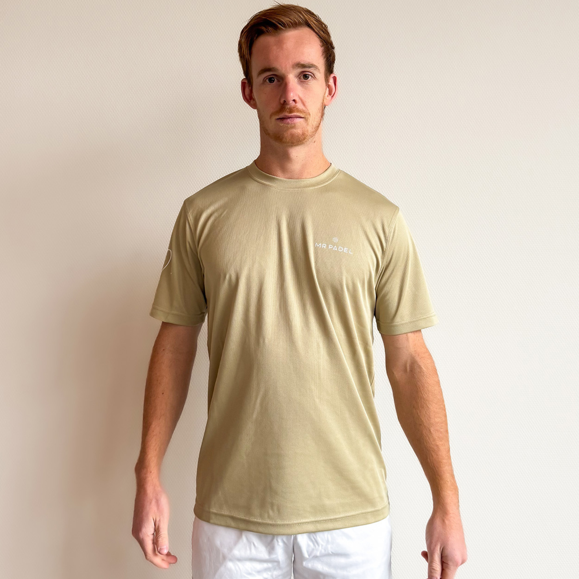 BVO Padelshirt Taupe