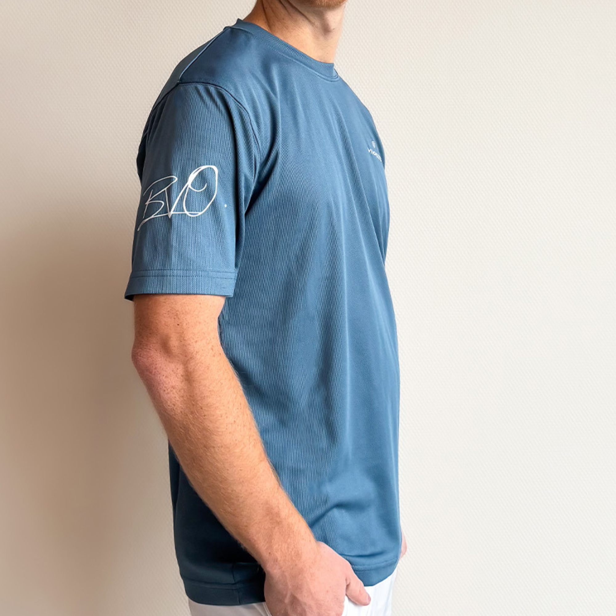 BVO Padelshirt Blauw