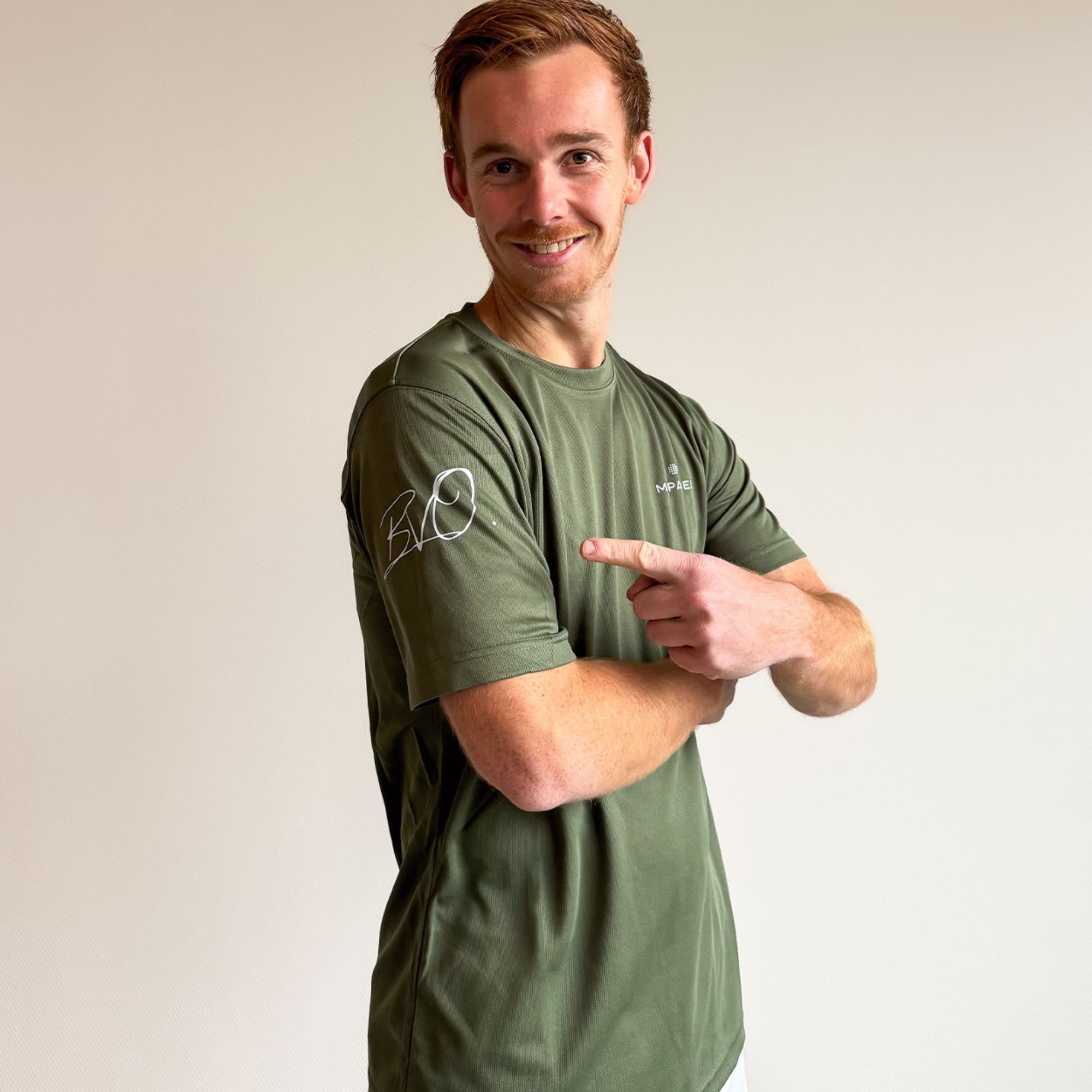 BVO Padelshirt Groen
