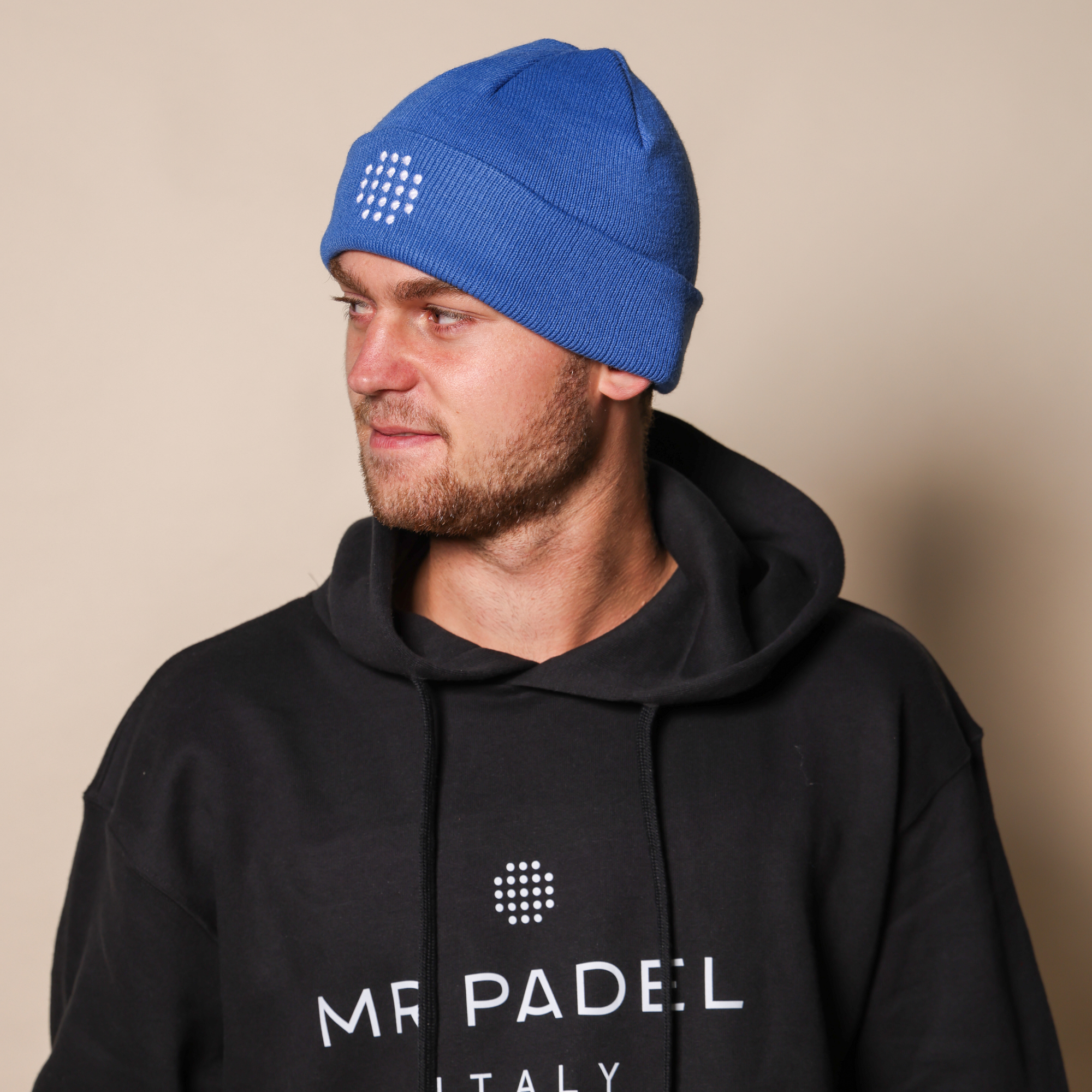 Beanie Blauw