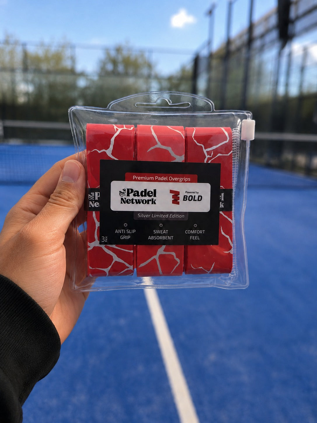 TPN- Bold gripjes 3 pack rood