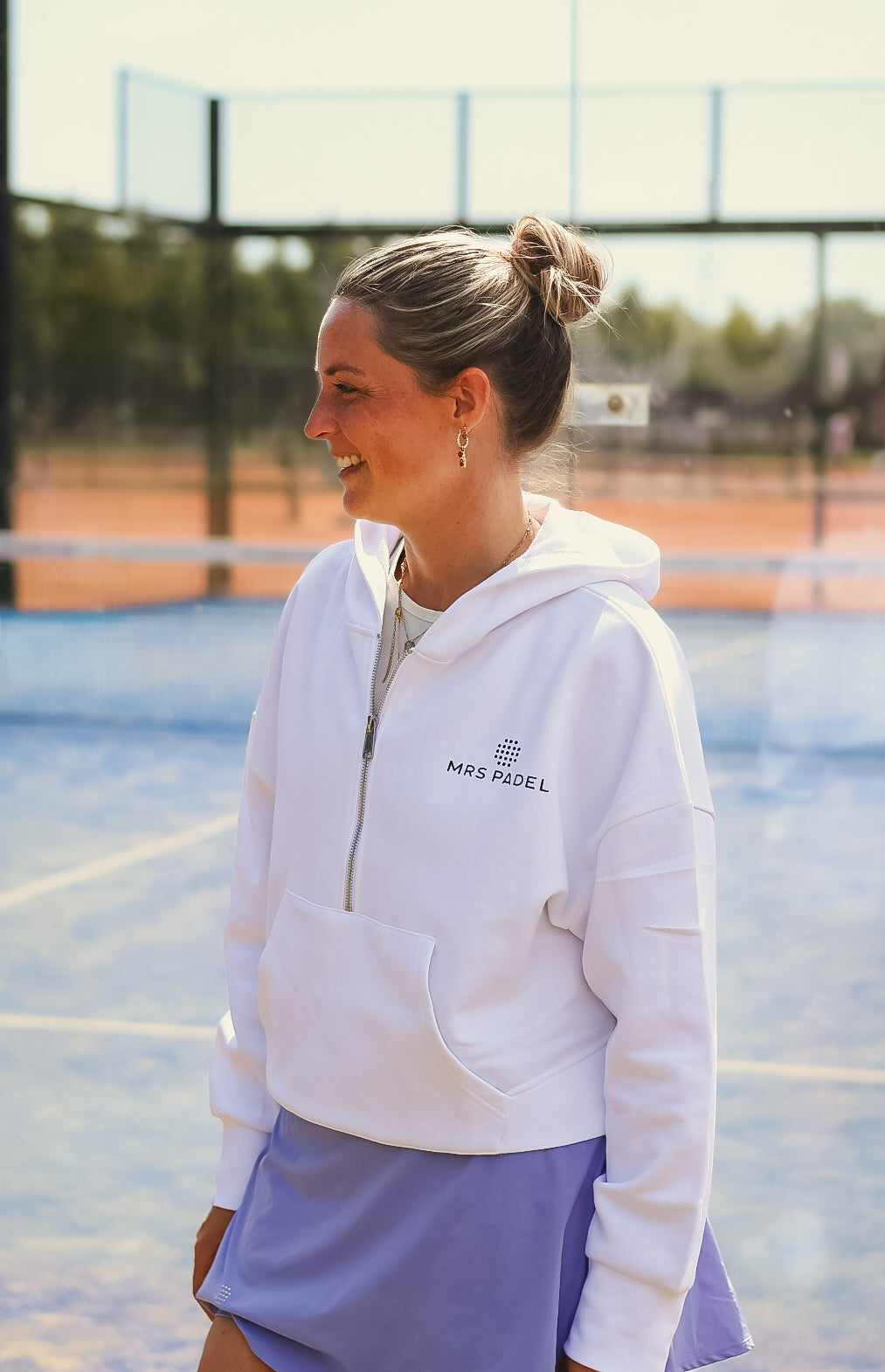 Cropped hoodie Dames