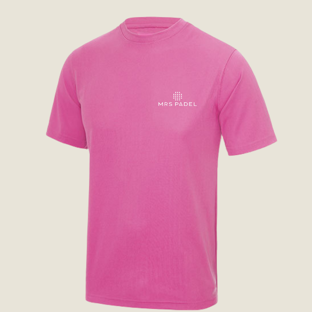 Maglietta Padel per bambini rosa