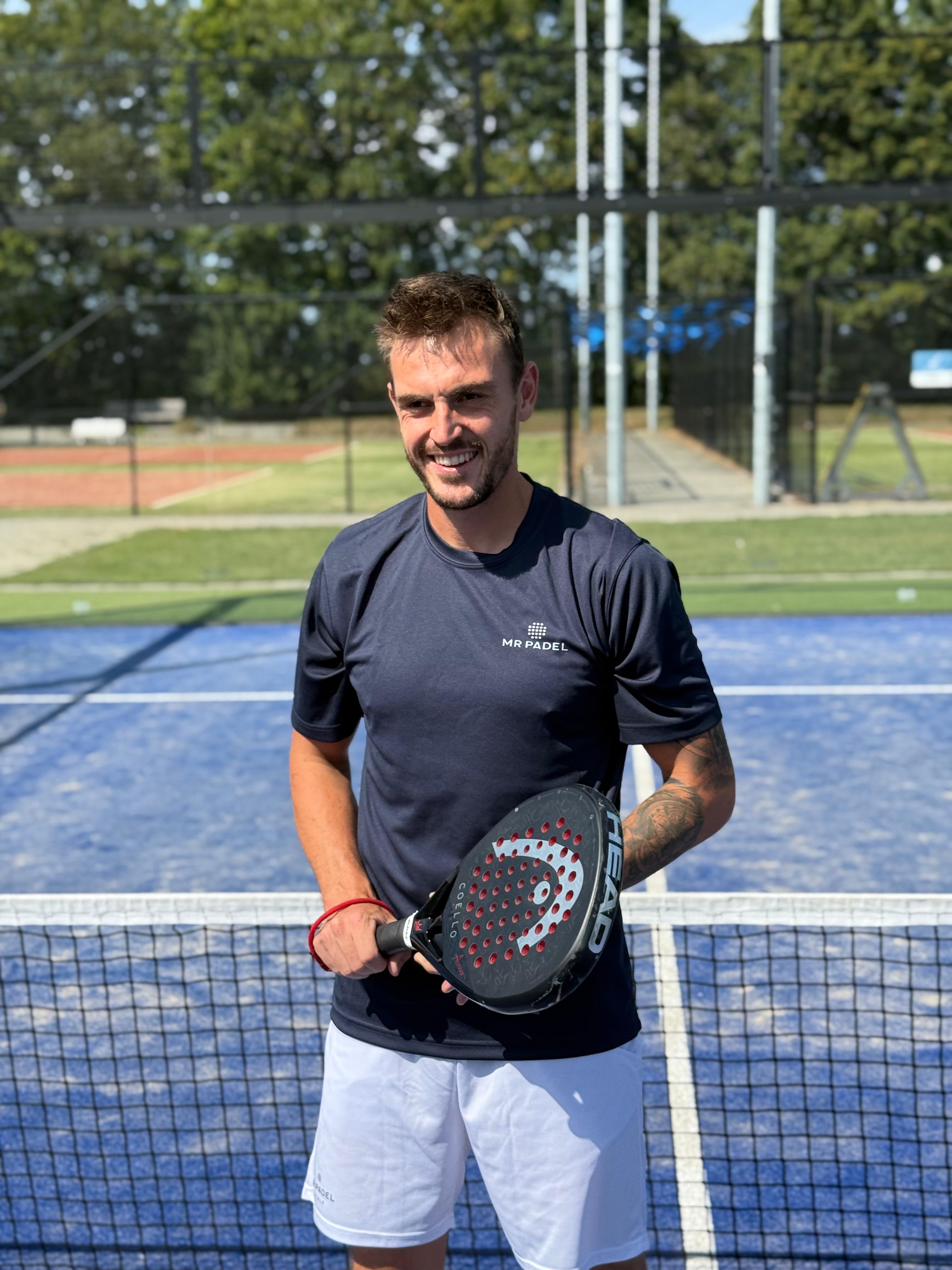 Mr Padel Parma Shirt Donkerblauw