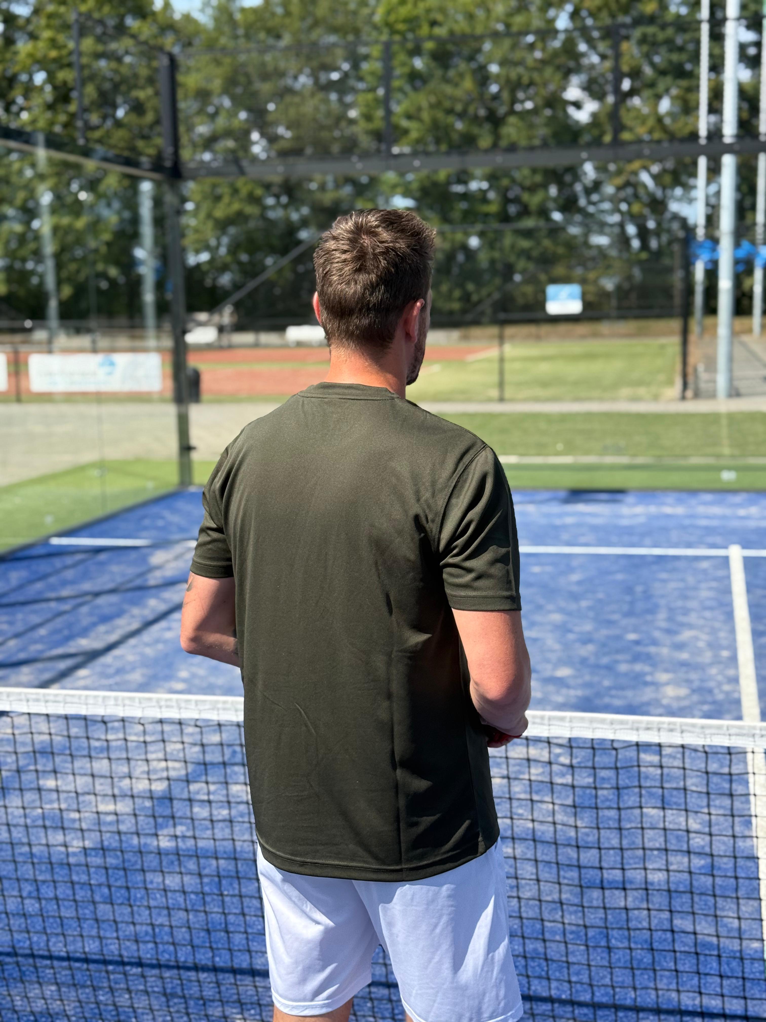 Mr Padel Parma Shirt Leger Groen