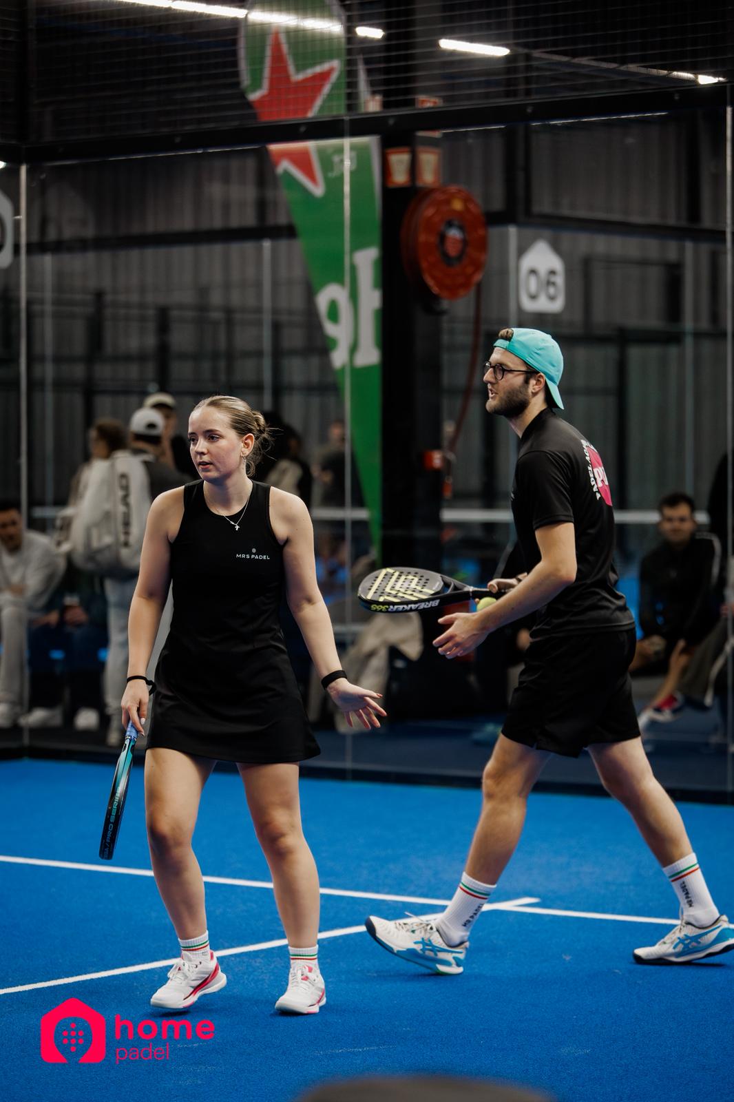 Mrs Padel Roma Jurk Zwart