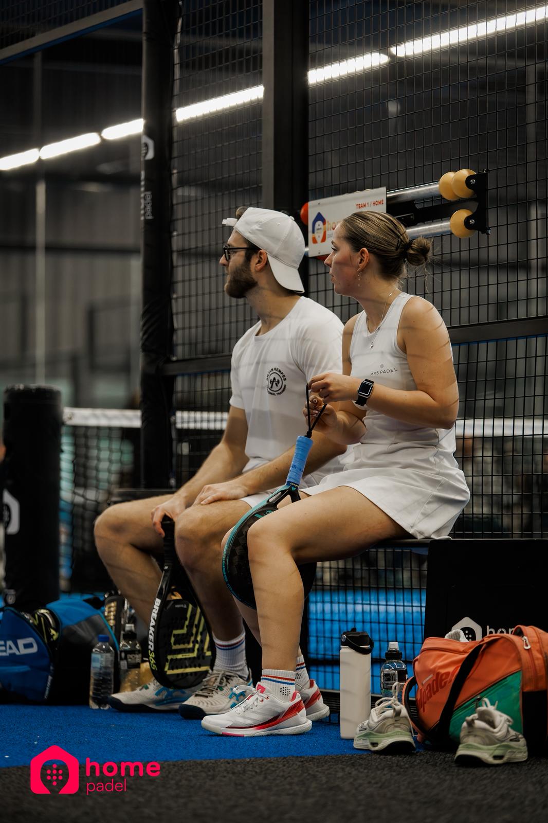 Mrs Padel Roma Jurk wit