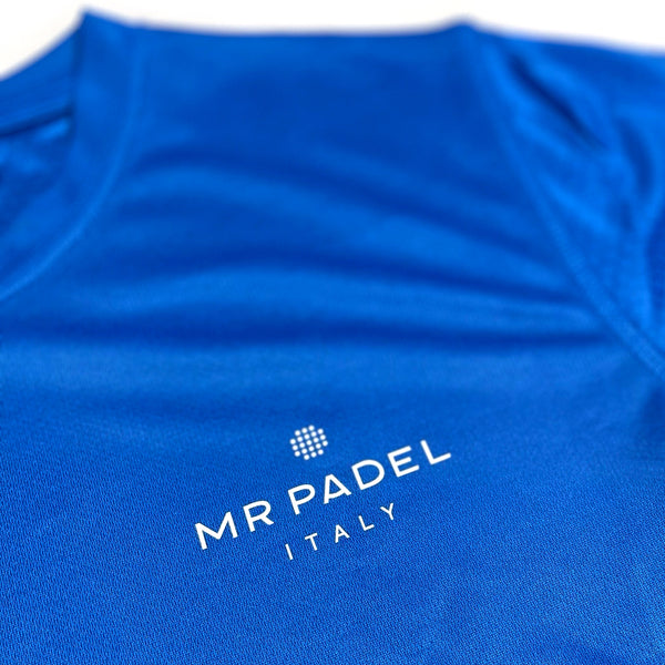 Mr Padel - Blauw - Padelshirt voor heren