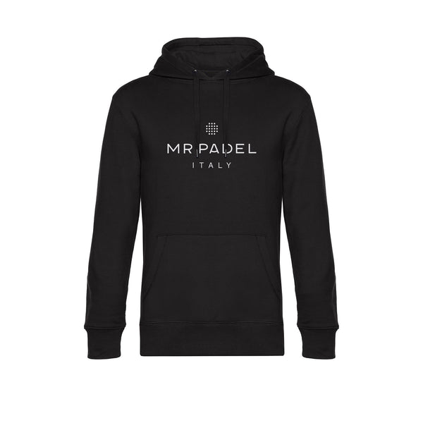 Mr Padel - zwarte hoodie - unisex sweatshirt met capuchon