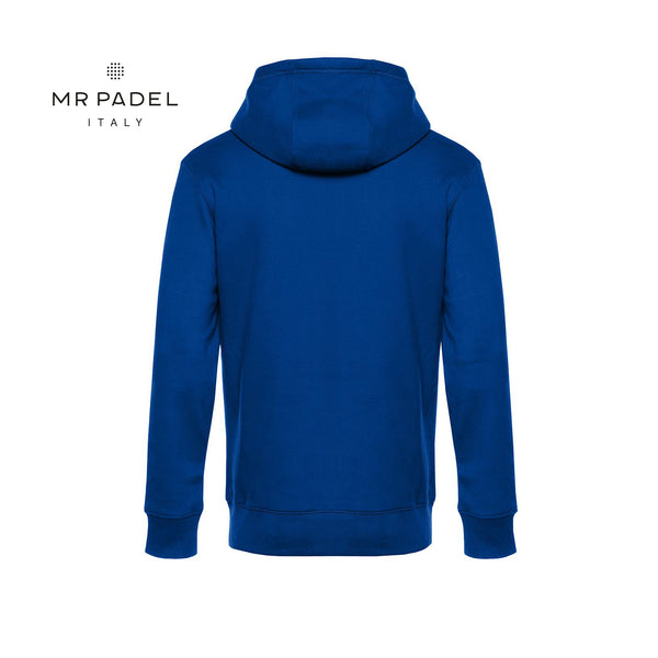 Mr Padel - Blauwe Hoodie - Unisex Sweatshirt met capuchon