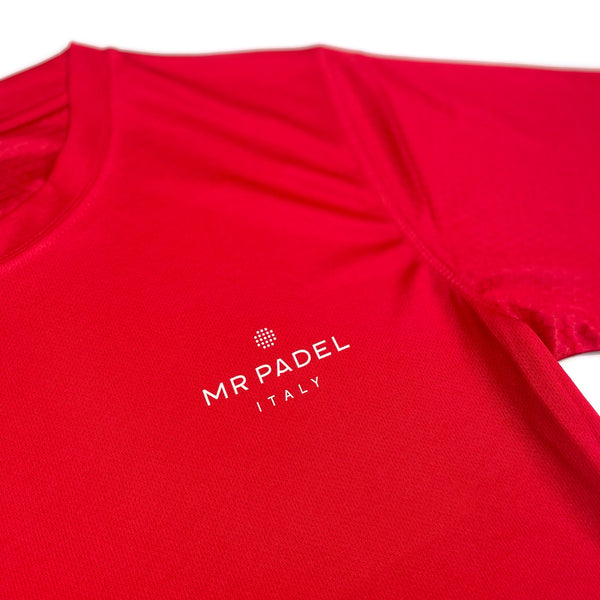 Mr Padel - Rood - Padelshirt voor heren